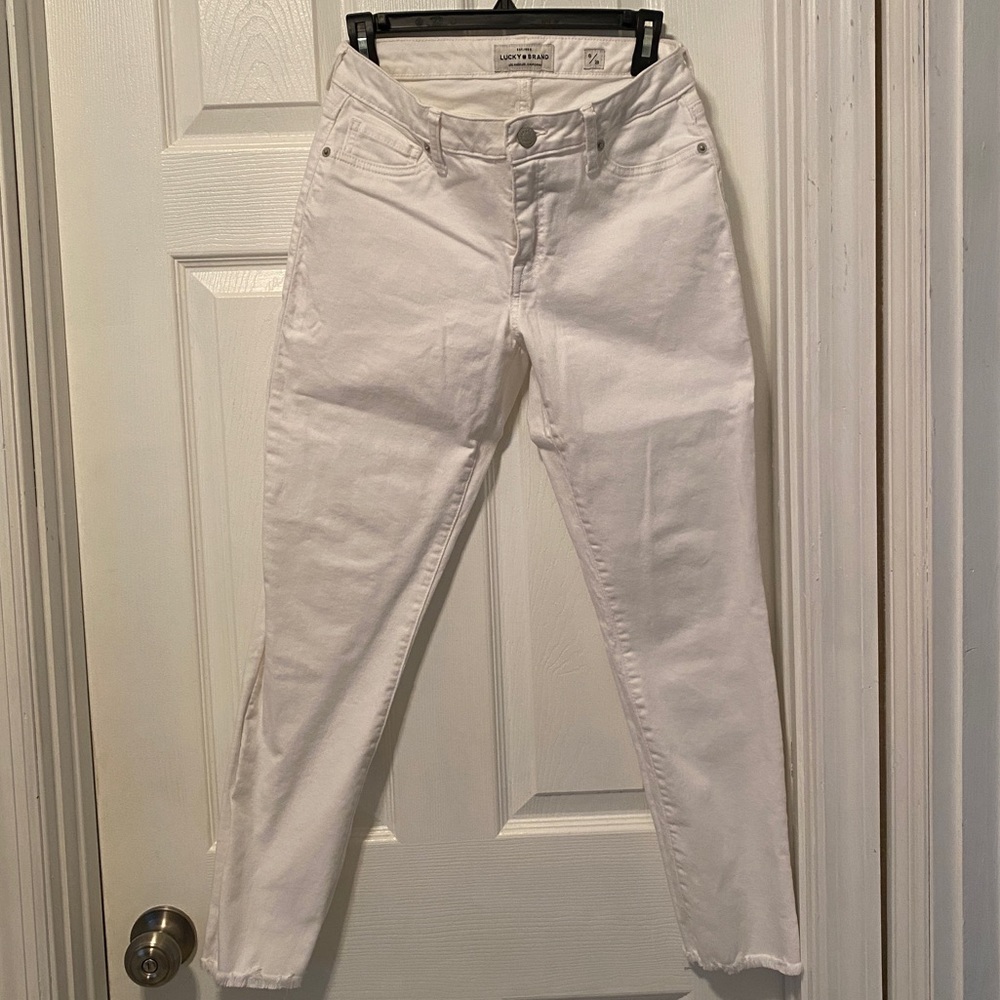 White jeans